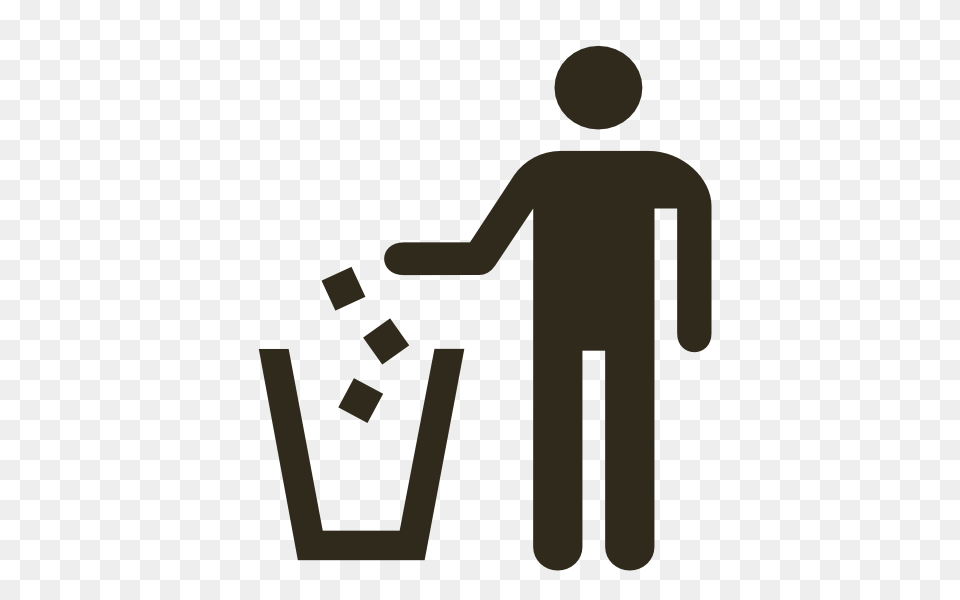 Garbage Can Icon Clip Art For Web, Stencil, Symbol Png Image