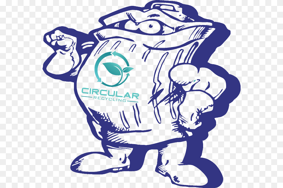 Garbage Can Man Logo Logo, Bag, Baby, Person Free Png