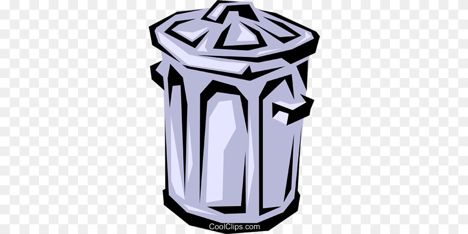 Garbage Can Royalty Free Vector Clip Art Illustration, Tin, Trash Can, Ammunition, Grenade Png