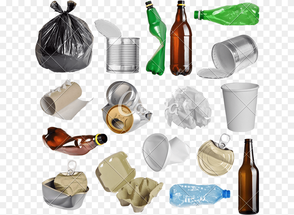 Garbage Clipart Crushed Water Bottle Use Plastic Save Environment, Ammunition, Grenade, Weapon, Trash Png Image