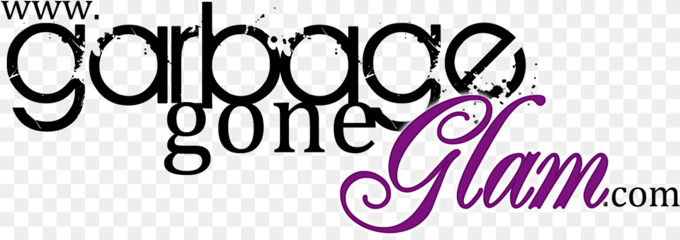 Garbage Gone Glam Logo Dqm, Purple Free Transparent Png