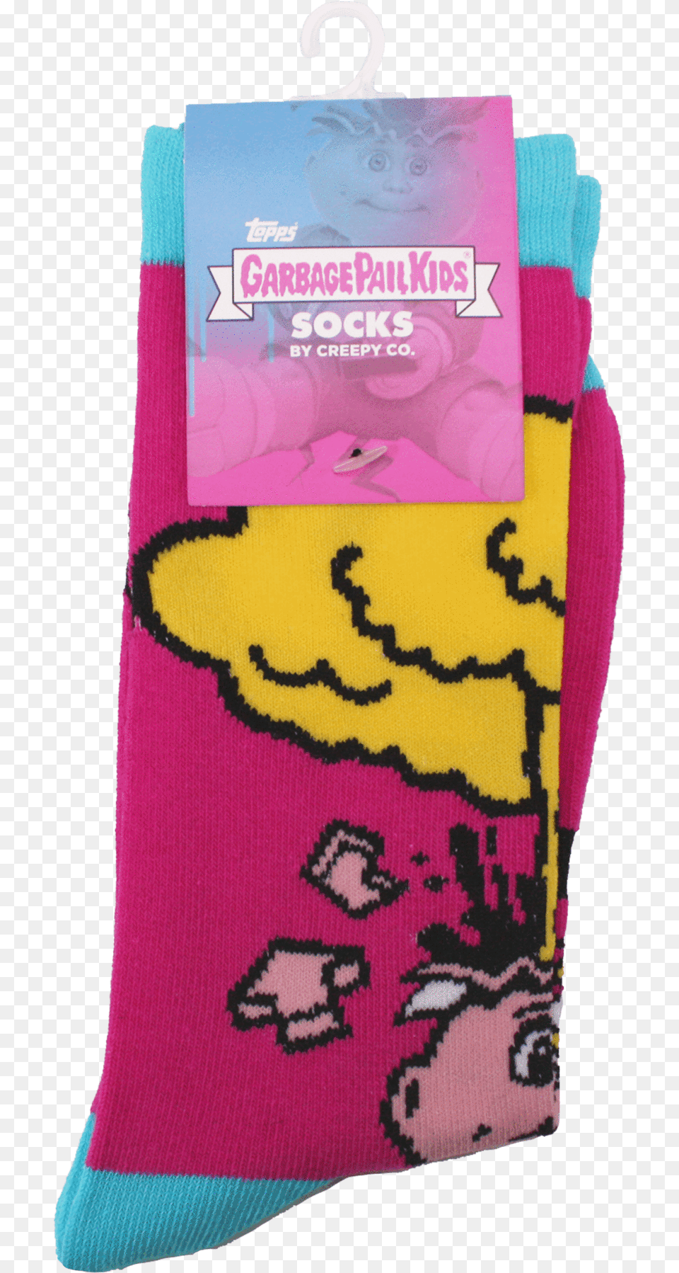 Garbage Pail Kids Adam Bomb Socks Sock, Cushion, Home Decor, Animal, Cat Free Transparent Png