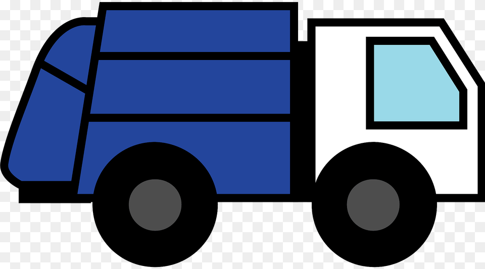 Garbage Truck Clipart, Transportation, Vehicle, Bulldozer, Machine Png Image