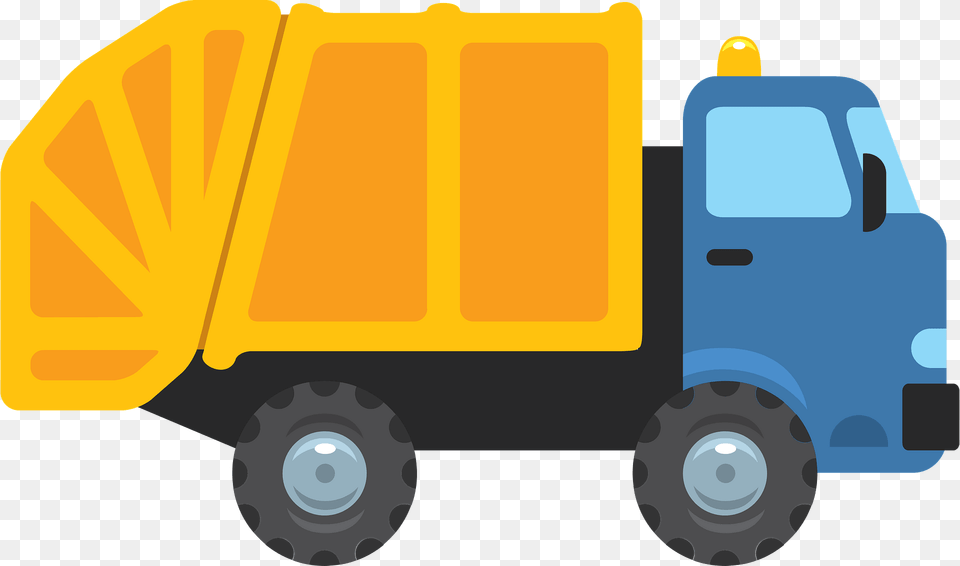 Garbage Truck Clipart, Bulldozer, Machine, Transportation, Vehicle Png Image