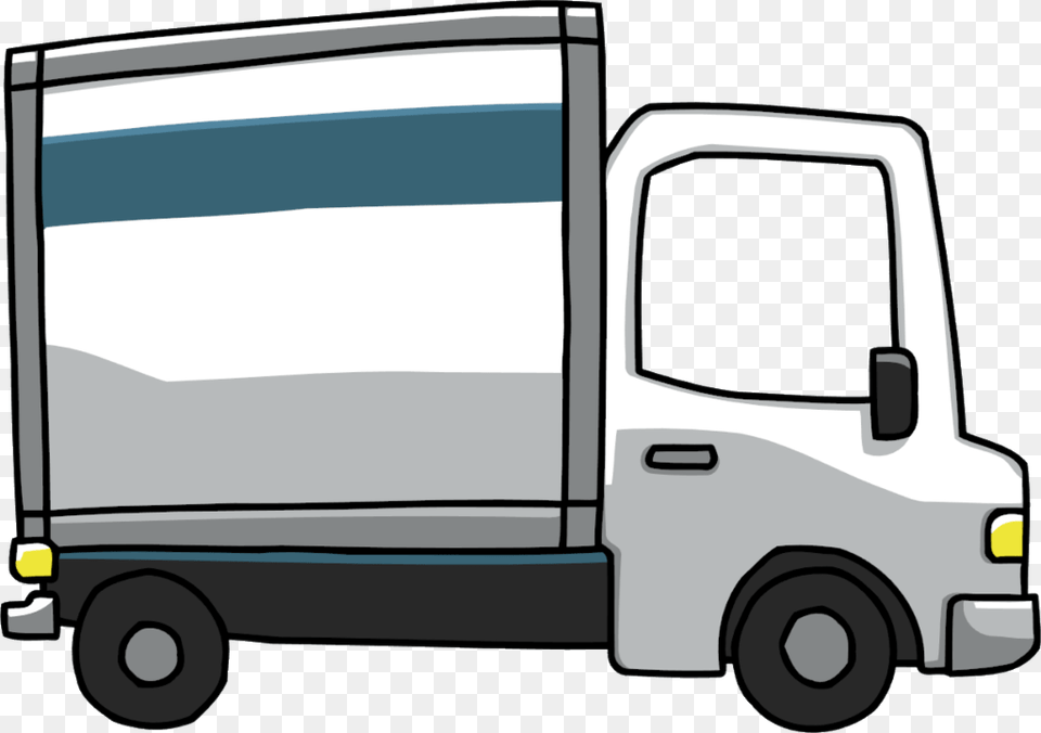 Garbage Truck Tractor Trailer Clip Art, Moving Van, Transportation, Van, Vehicle Free Png Download