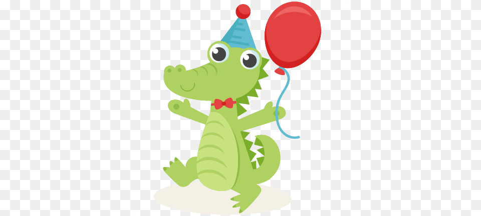 Garden Alligator Cliparts, Balloon, Clothing, Hat, Animal Png Image