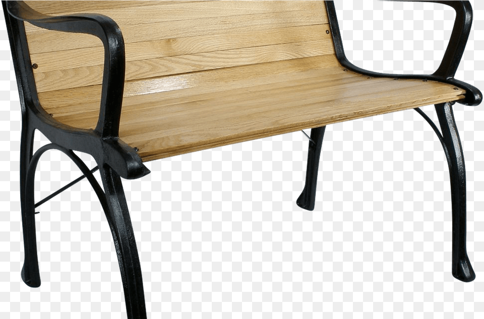 Garden Bench For Download On Mbtskoudsalg Iron Wood Bench, Furniture, Hardwood, Plywood Png