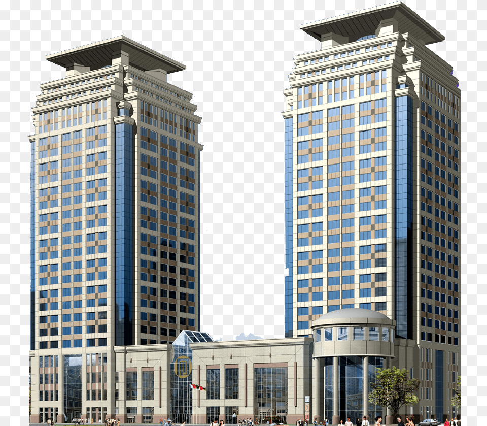 Garden Building, Architecture, Tower, Office Building, Metropolis Free Png Download