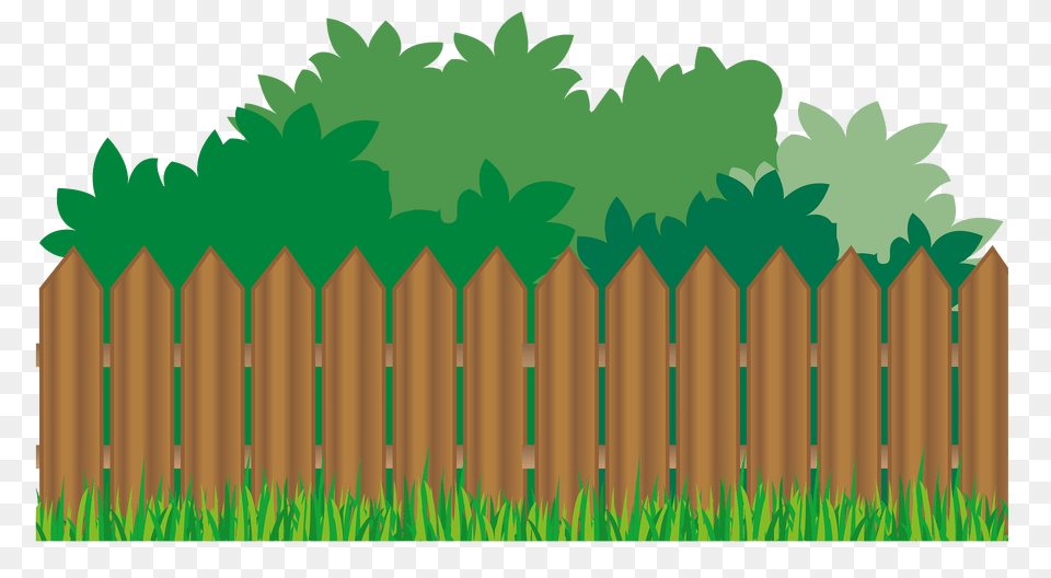 Garden Clipart, Fence, Picket, Nature, Outdoors Free Png Download
