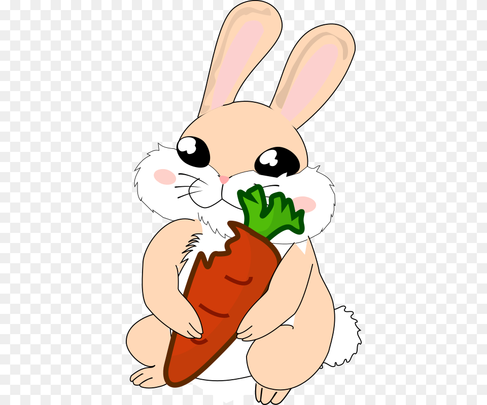 Garden Clipart Bunny, Carrot, Food, Plant, Produce Free Png