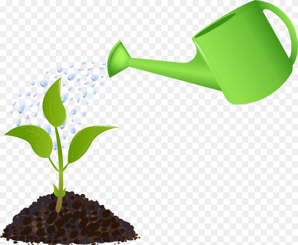 Garden Clipart Water Garden Watering A Plant, Can, Tin, Watering Can Free Png