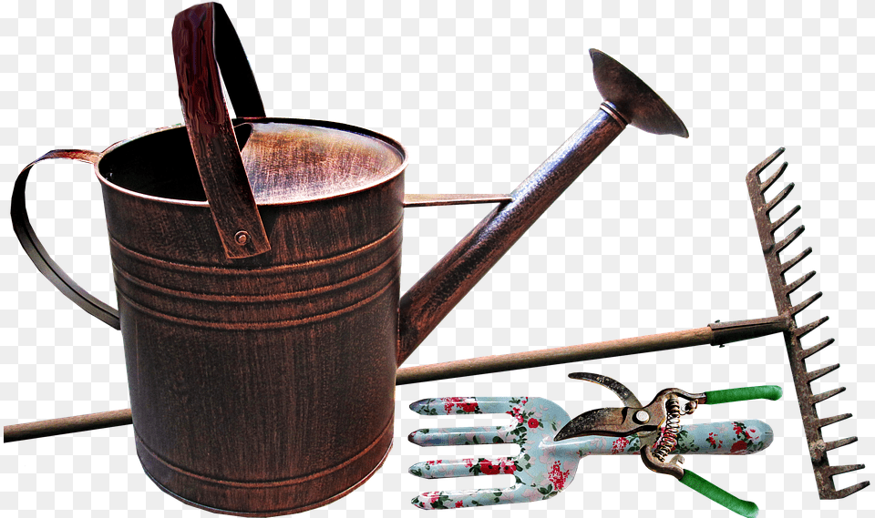 Garden Equipment, Tin, Can, Watering Can Free Png