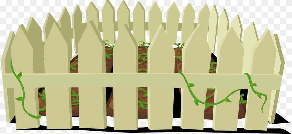 Garden Fence Clipart, Picket Free Png