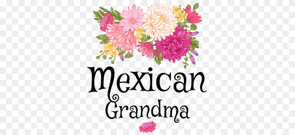 Garden Flowers Mexican Grandma, Plant, Dahlia, Pattern, Flower Free Transparent Png