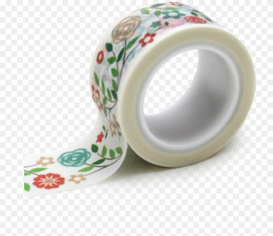 Garden Flowers Paper, Tape Png