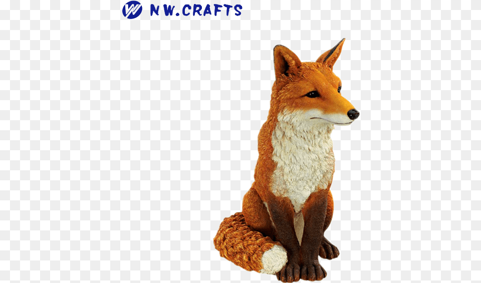 Garden Fox Statue, Animal, Canine, Dog, Mammal Free Png Download