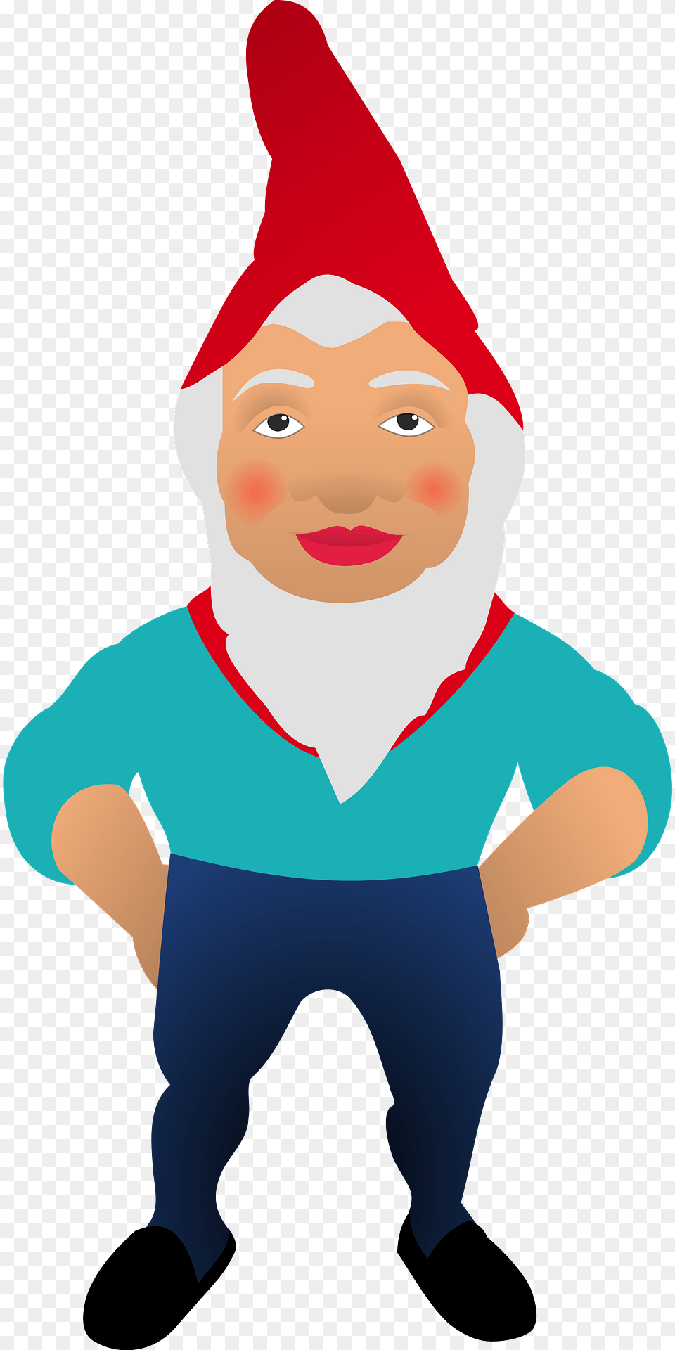 Garden Gnome Clipart, Clothing, Hat, Baby, Portrait Png Image