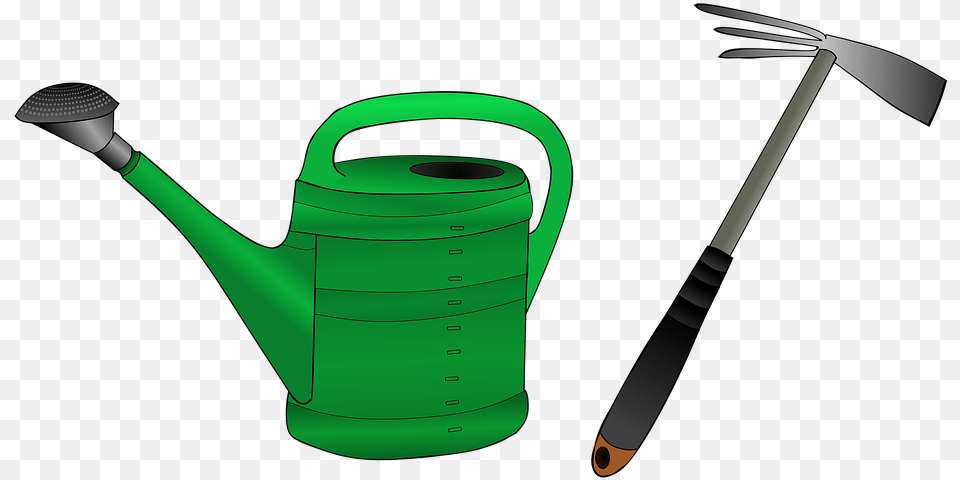Garden Hoe Computing Small Teapot, Tin, Smoke Pipe, Can, Watering Can Free Png