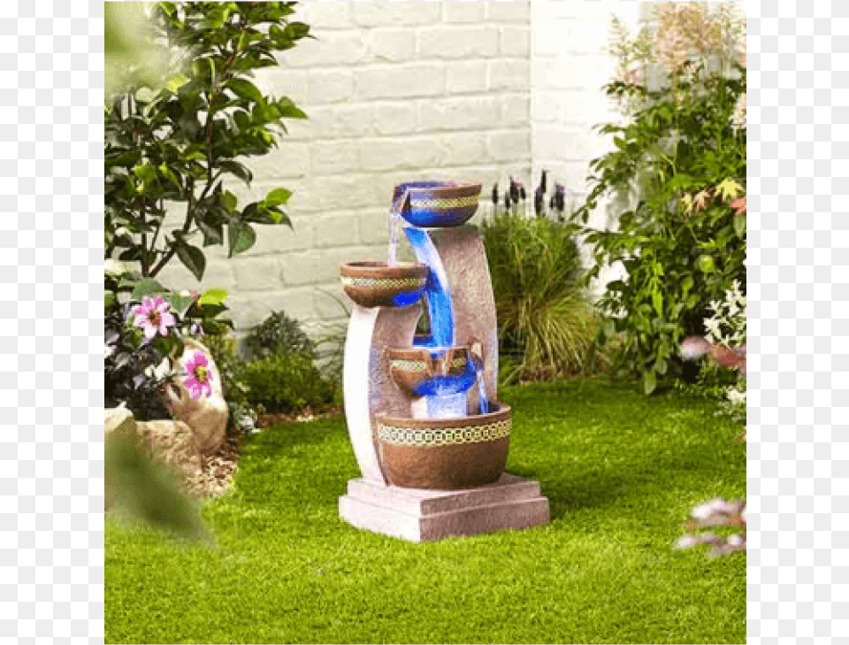 Garden Led Fountain, Architecture, Water, Nature, Outdoors Free Png