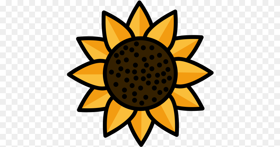 Garden Nature Sunflower Icon Ipolytarnc Fossils, Flower, Plant, Petal Free Transparent Png