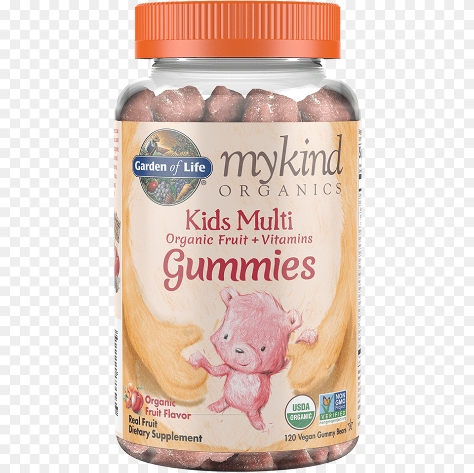 Garden Of Life Multivitamin Gummies, Jar, Animal, Bear, Mammal Free Png Download