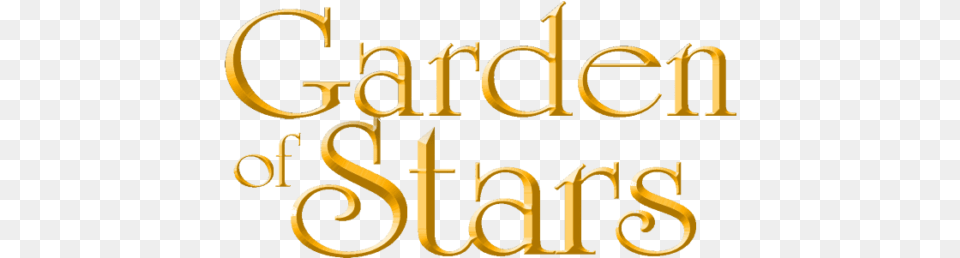 Garden Of Stars Calligraphy, Bulldozer, Machine, Text, Gold Png Image
