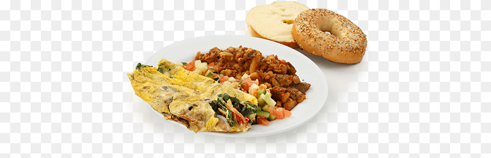 Garden Omelette Greek Omelette, Bread, Food, Meal, Pizza Free Png