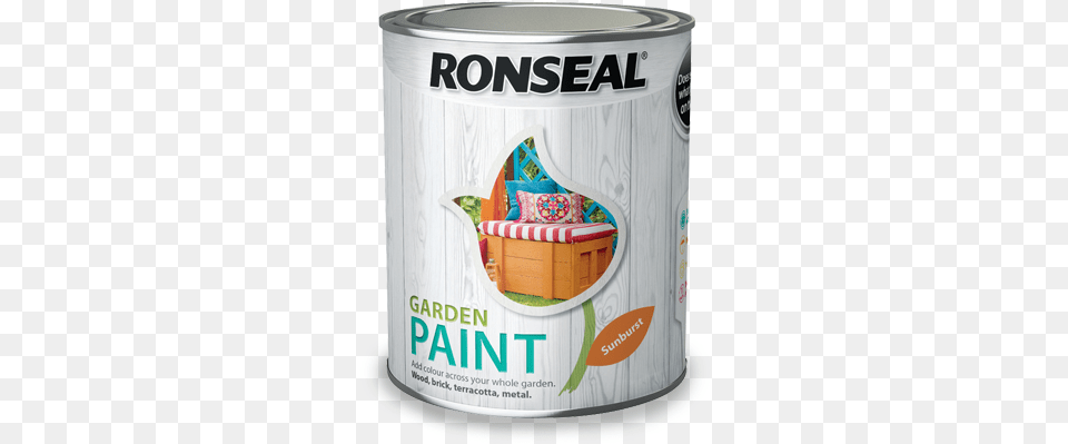 Garden Paint Sunburst Ronseal Garden Paint Slate, Tin, Can Png