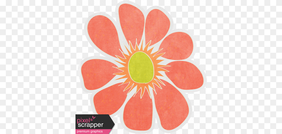 Garden Party August 2014 Blog Train Orange Flower Doodle Pink Flower, Art, Plant, Daisy, Floral Design Png