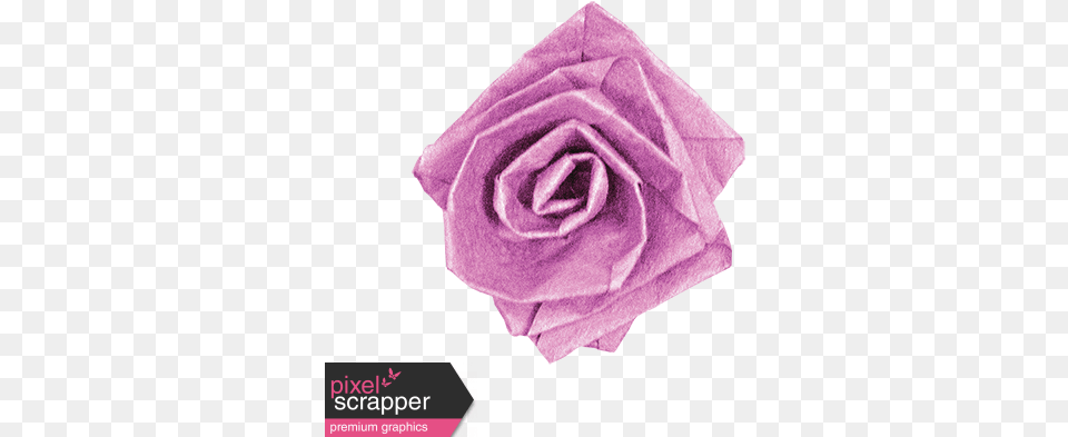 Garden Party Purple Rose Graphic By Janet Scott Pixel Garden Roses, Flower, Paper, Plant, Art Png Image