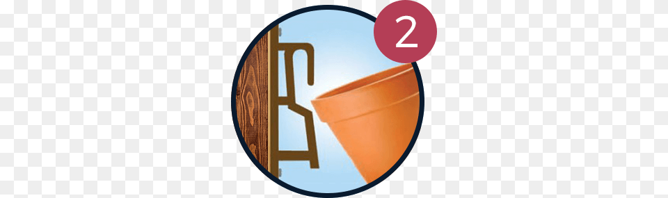 Garden Pot Hangers Flower Poles Orchid Hanger Hang A Pot, Bucket, Disk Free Png