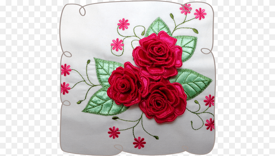 Garden Roses, Embroidery, Pattern, Stitch, Art Free Transparent Png