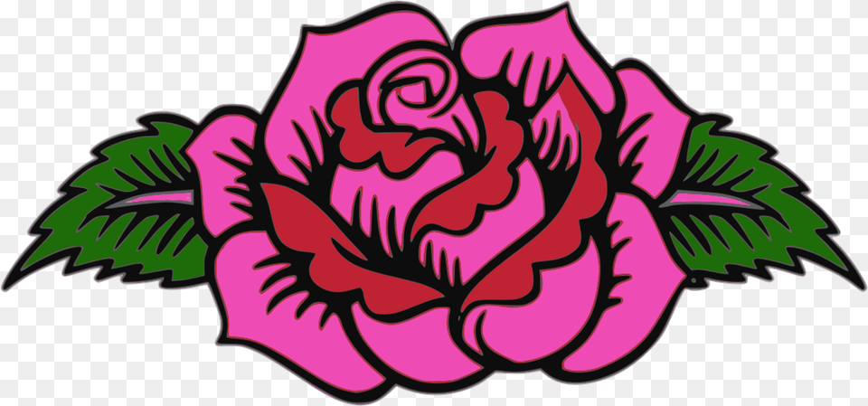 Garden Roses Floral Design Pink Day Of The Dead Rose, Graphics, Art, Flower, Plant Free Transparent Png