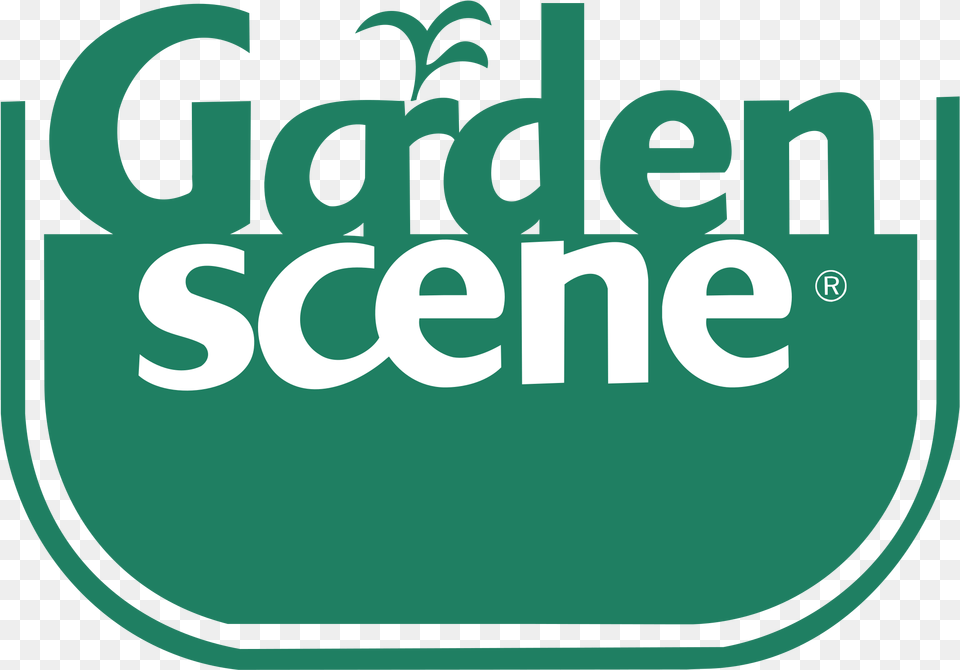Garden Scene Logo Transparent Garden, Green Png