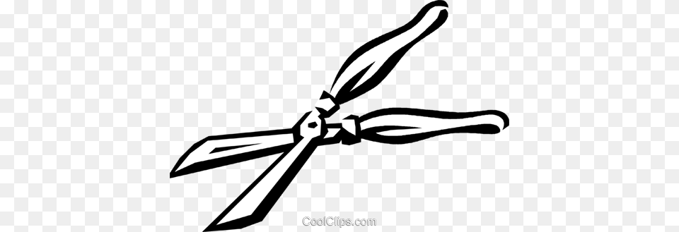 Garden Shears Royalty Vector Clip Art Illustration, Appliance, Ceiling Fan, Device, Electrical Device Free Transparent Png