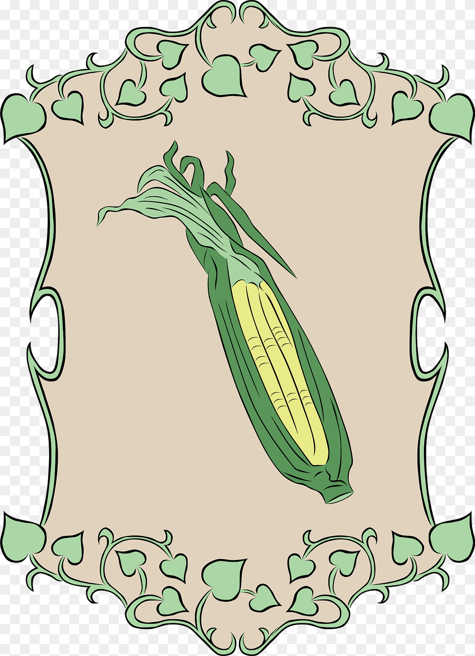 Garden Sign Corn Clipart, Food, Produce, Grain, Plant Free Png Download