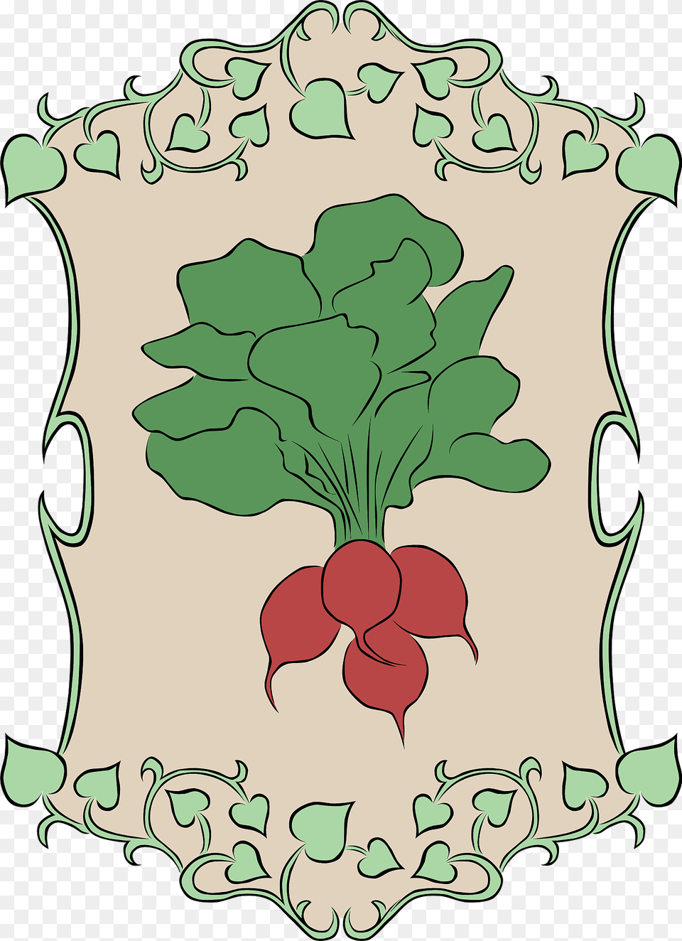 Garden Sign Radish Clipart, Food, Produce, Plant, Vegetable Png Image
