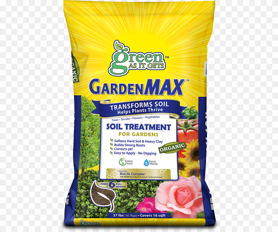 Garden Soil Package, Advertisement, Poster, Flower, Plant Png Image