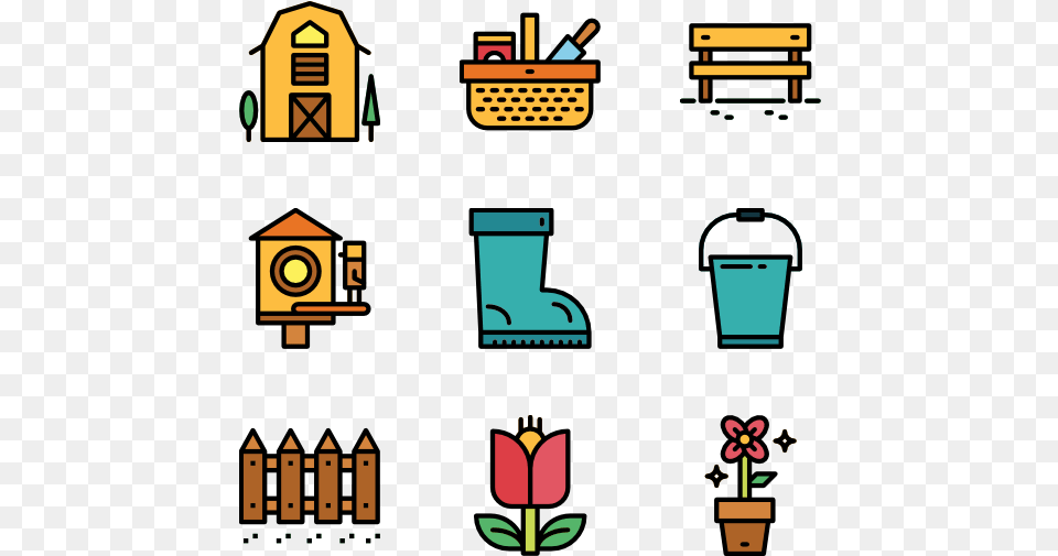 Garden Tools Daily Routine Icon Free Png