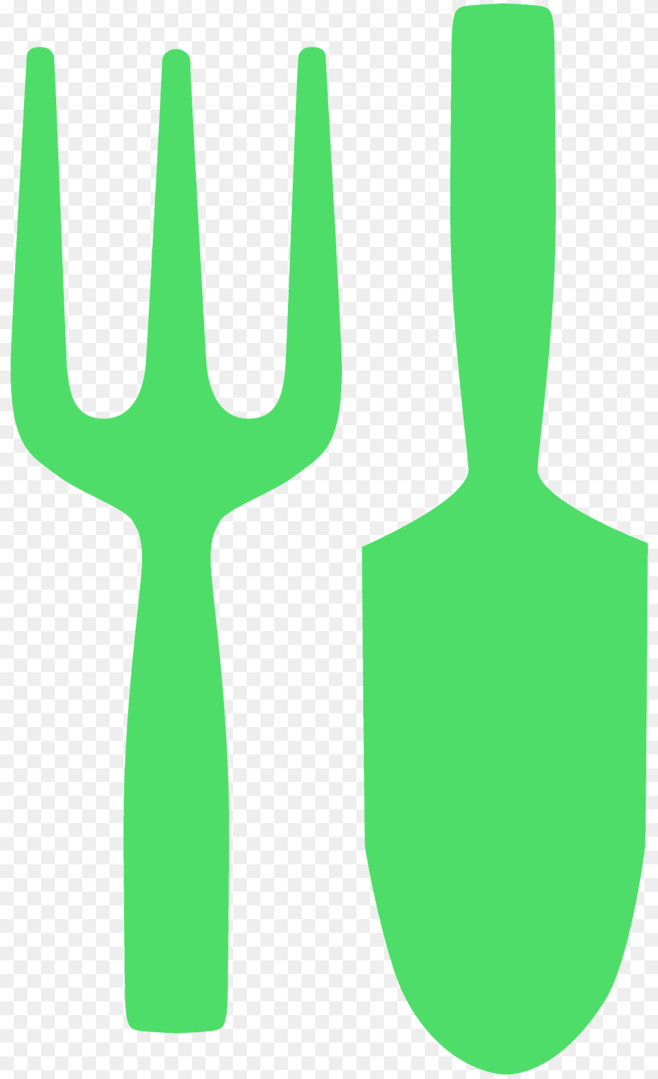 Garden Tools Silhouette, Cutlery, Fork, Smoke Pipe Free Png