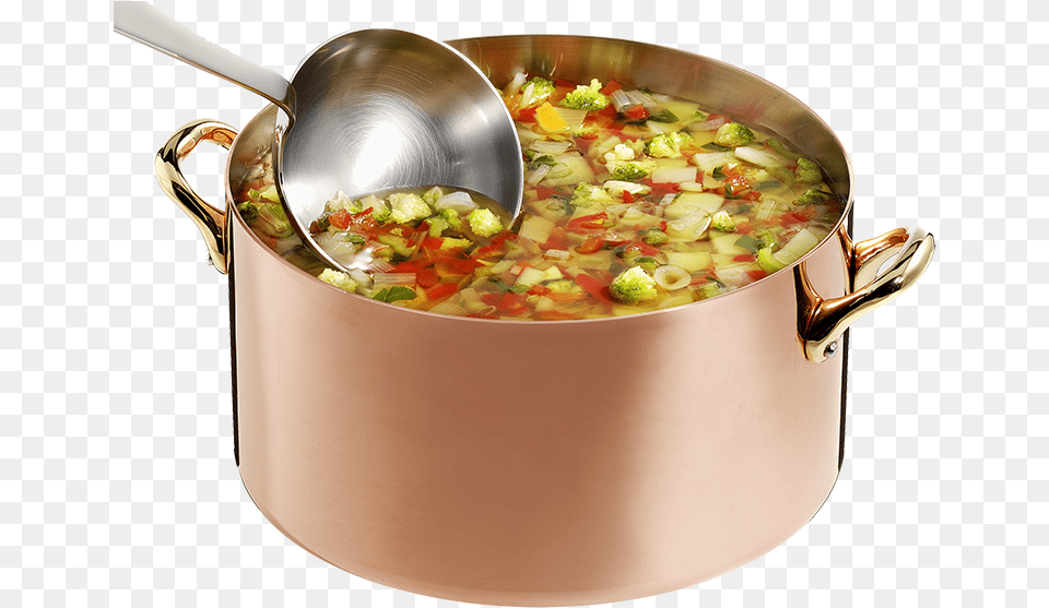 Garden Vegetable Soup Pot Of Soup, Dish, Food, Meal, Bowl Free Transparent Png