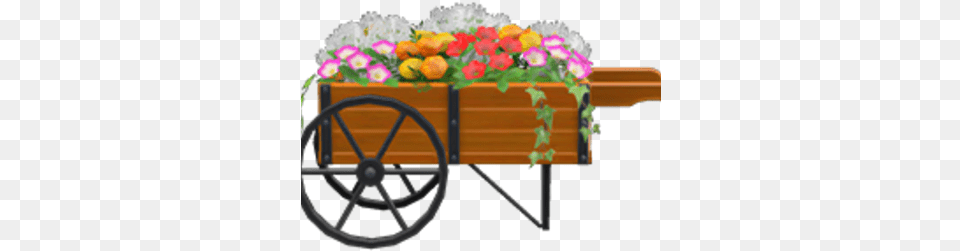 Garden Wagon Animal Crossing Iron Garden Set, Plant, Potted Plant, Machine, Wheel Free Png