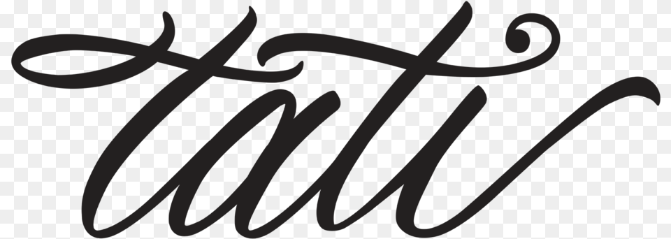 Gardenia Logo Calligraphy, Handwriting, Text Free Png Download