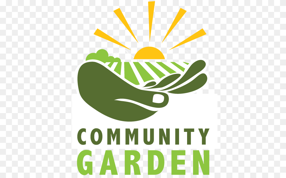 Gardening Logo Clipart Community Gardening Clip Art, Green, Plant, Vegetation, Food Png Image