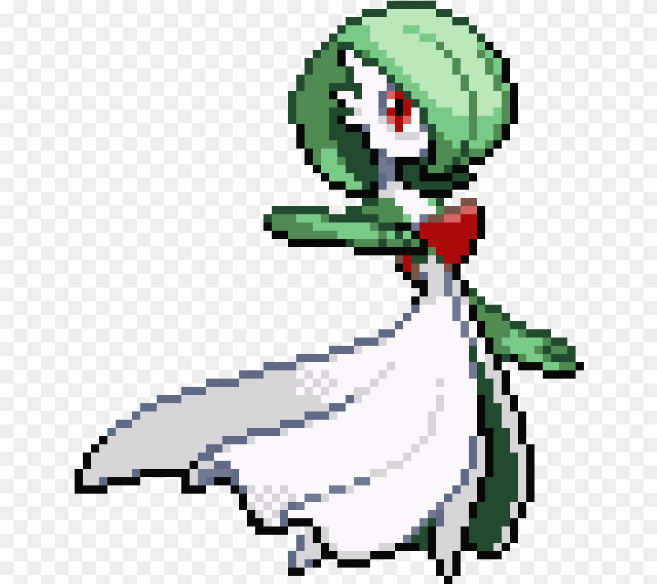 Gardevoir Cross Stitch Download Pokemon Pixel Art Gardevoir, Outdoors, Nature, Performer, Person Png