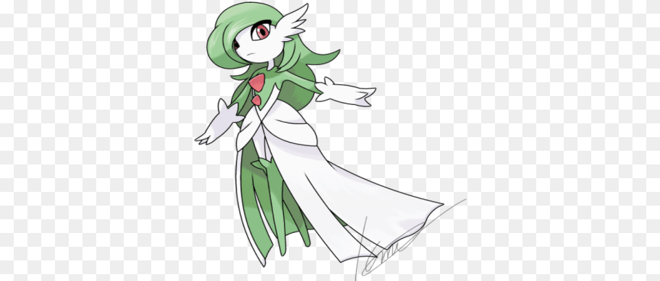 Gardevoir With Long Hair Roblox Clip Art, Book, Comics, Publication, Animal Free Png