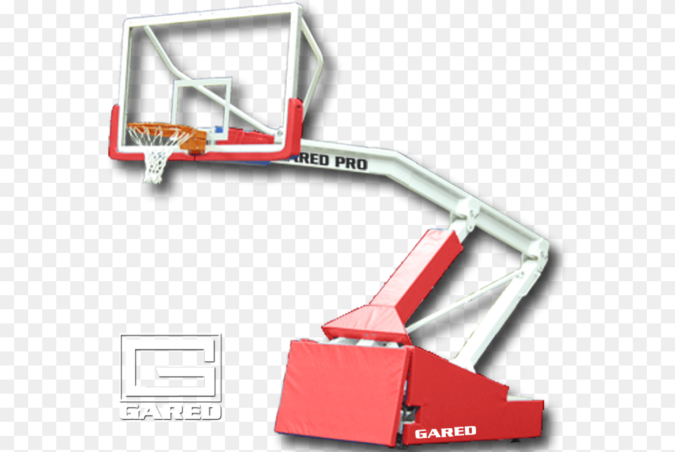 Gared Sports 9616 S Portable Arena U0026 Fiba Approved Backstops Basketball Hoop Free Png Download