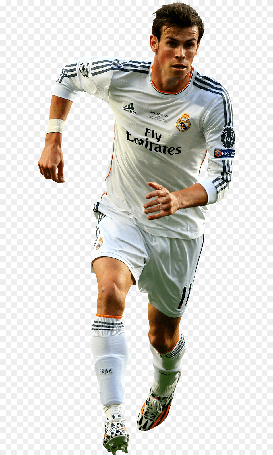 Gareth Bale Of Real Madrid In The 2014 Champions League Bale Real Madrid Love, Body Part, Shorts, Clothing, Shoe Png