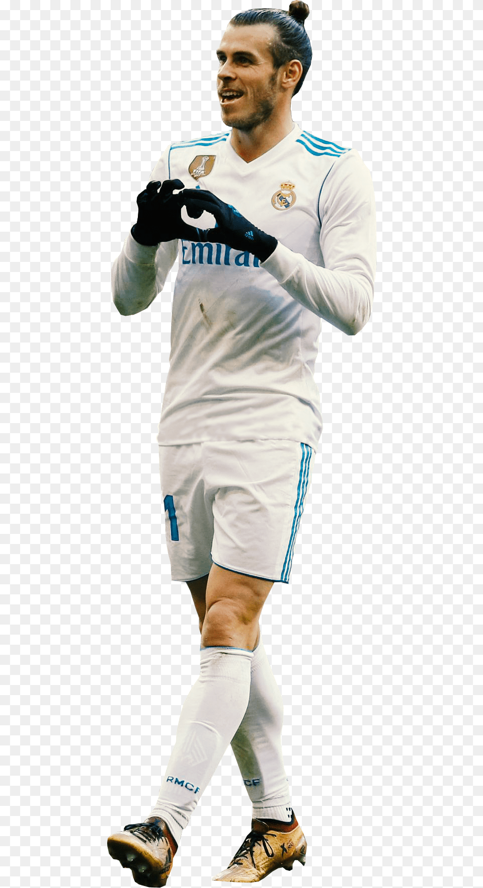 Gareth Bale Render Gareth Bale Real Madrid, Shoe, Shorts, Person, Hand Free Png Download