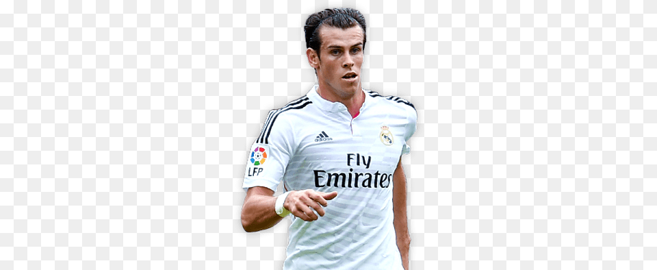 Gareth Bale Thinking Sbobet, T-shirt, Shirt, Clothing, Person Free Transparent Png